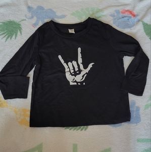 SHEIN kids 4y hang ten long sleeved tee shirt